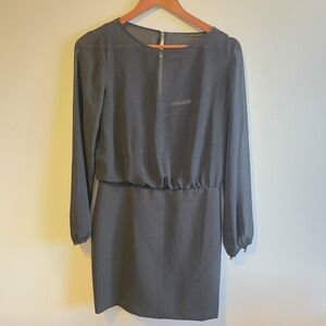 Banana Republic Classic Black Long Sleeve Dress